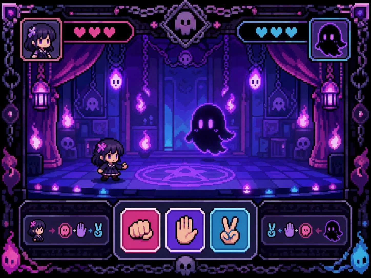色情猜拳GHOST篇 操作界面 内容截图 2